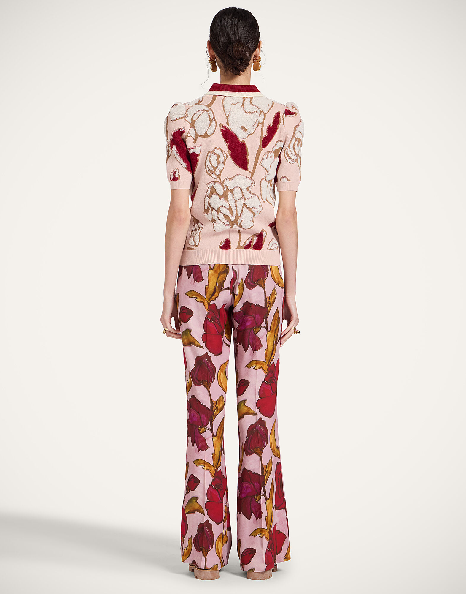 La DoubleJ Saturday Night Pants French Kiss Dusty Pink TRO0030SAB001FRK01PI10