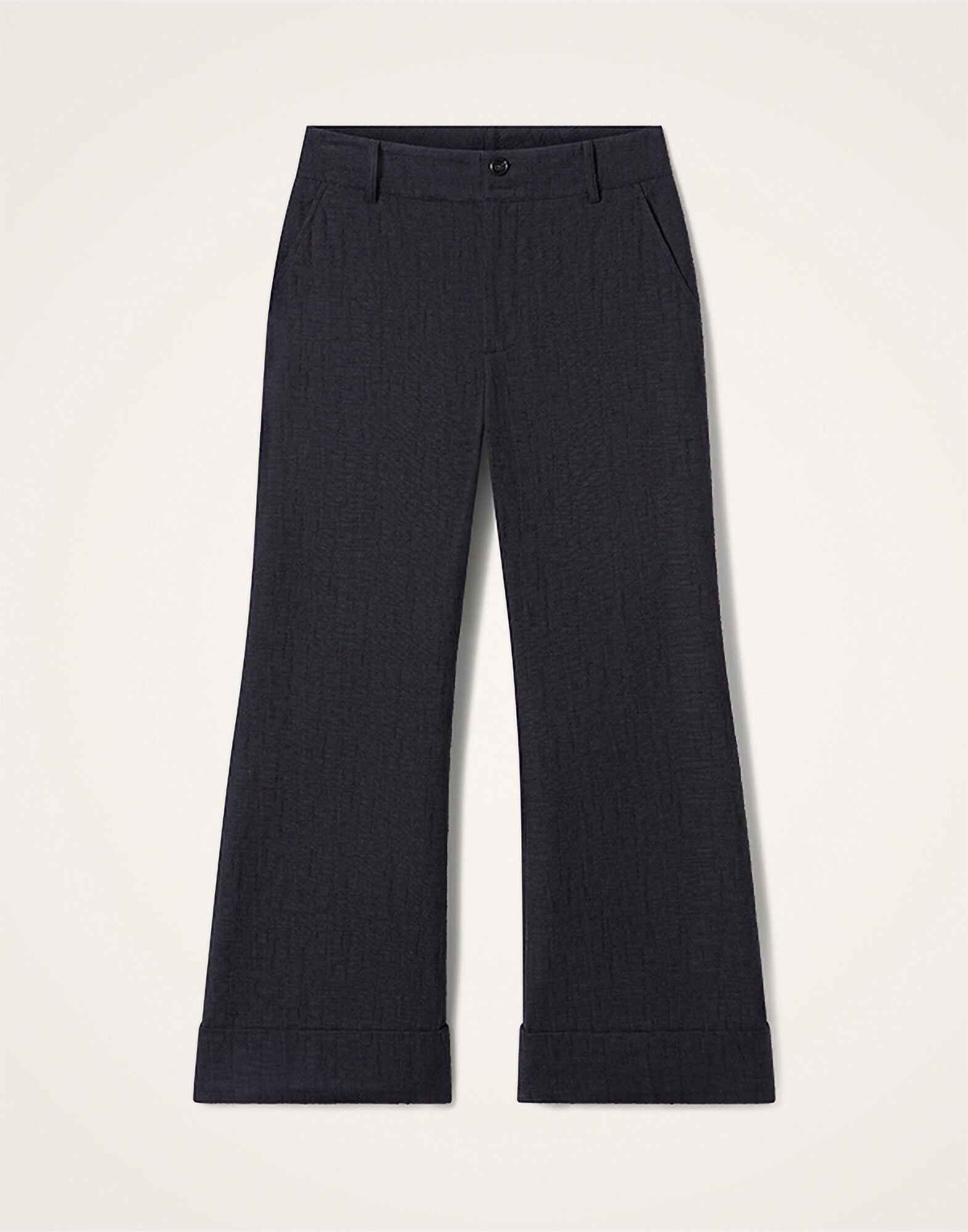 La DoubleJ Hendrix Pants Solid Black TRO0014COT005SOLIDBL01