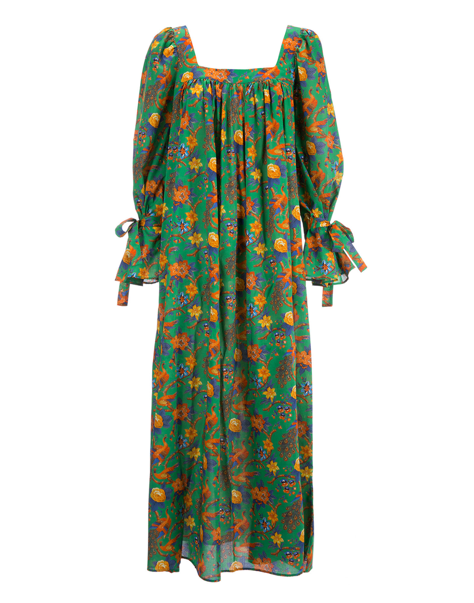 LaDoubleJ After Swim Dress Pavone Verde DRE0032COT003PAV0003