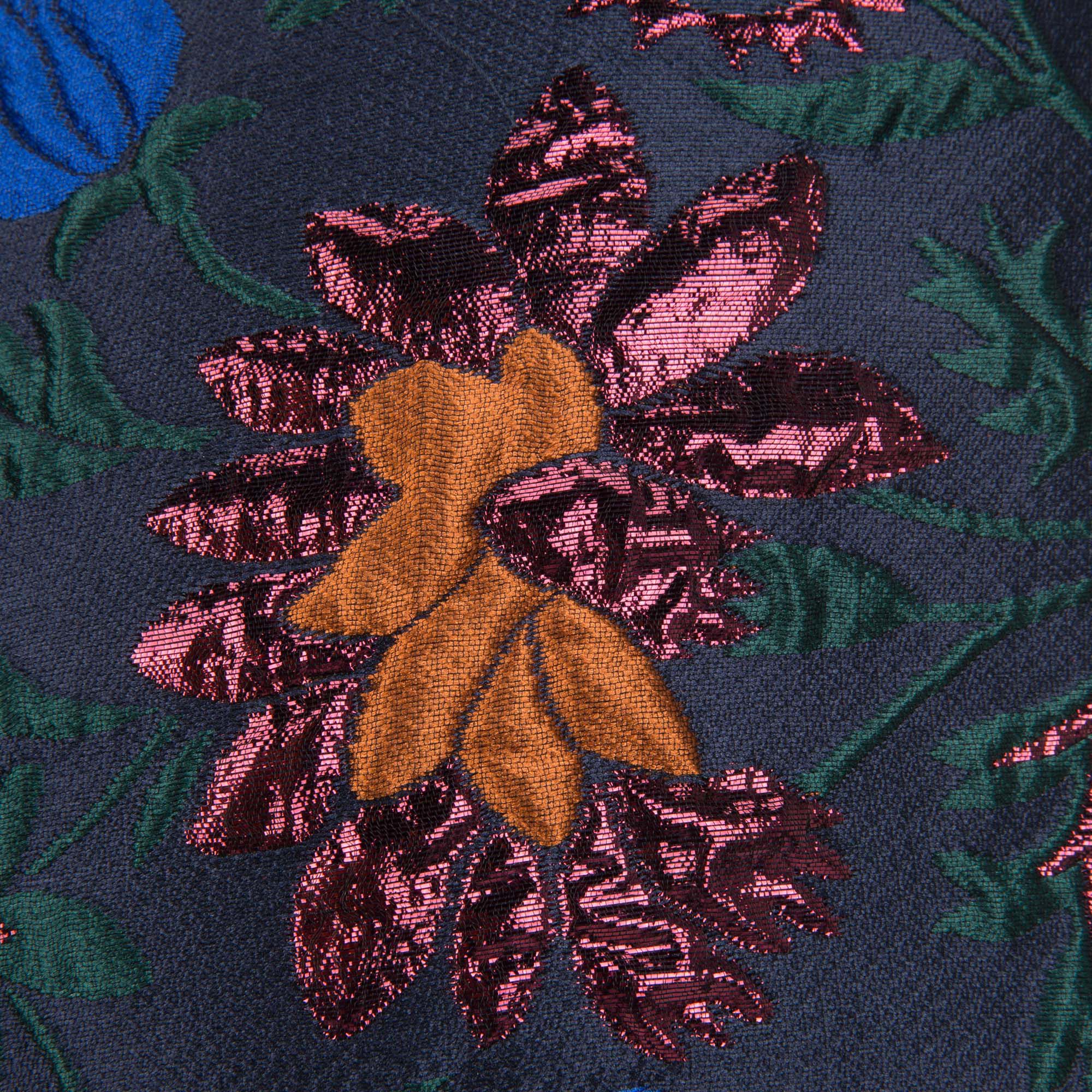 LaDoubleJ Dragon Flower Lurex Hendrix Trousers Dragonflower Lurex TRO0007JAC005DRA0003