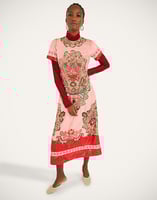 La DoubleJ Super  Swing Dress La DoubleJ Super  Swing Dress Cornucopia Pink DRE1014PAI015CRN04PI11