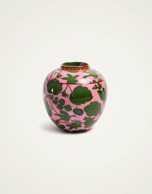 La DoubleJ Small Bubble Vase Wildbird Pink VAS0022CER001CER16PI01