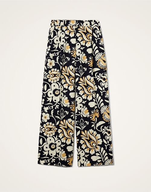 La DoubleJ Loose Pants La DoubleJ Loose Pants Selva Blue TRO0135COT005SEL06BU03