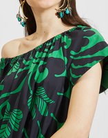 LaDoubleJ Positano Dress LaDoubleJ Positano Dress Marea Verde DRE0149COT001MRE0003