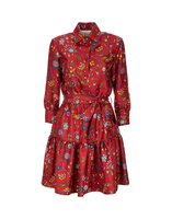 LaDoubleJ Short Bellini Dress LaDoubleJ Short Bellini Dress Babe Bordeaux DRE0121SIL001BAB0004