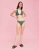 LaDoubleJ Rouches Bikini Bottom LaDoubleJ Rouches Bikini Bottom Pavone Verde SWI0006LYC001PAV0003