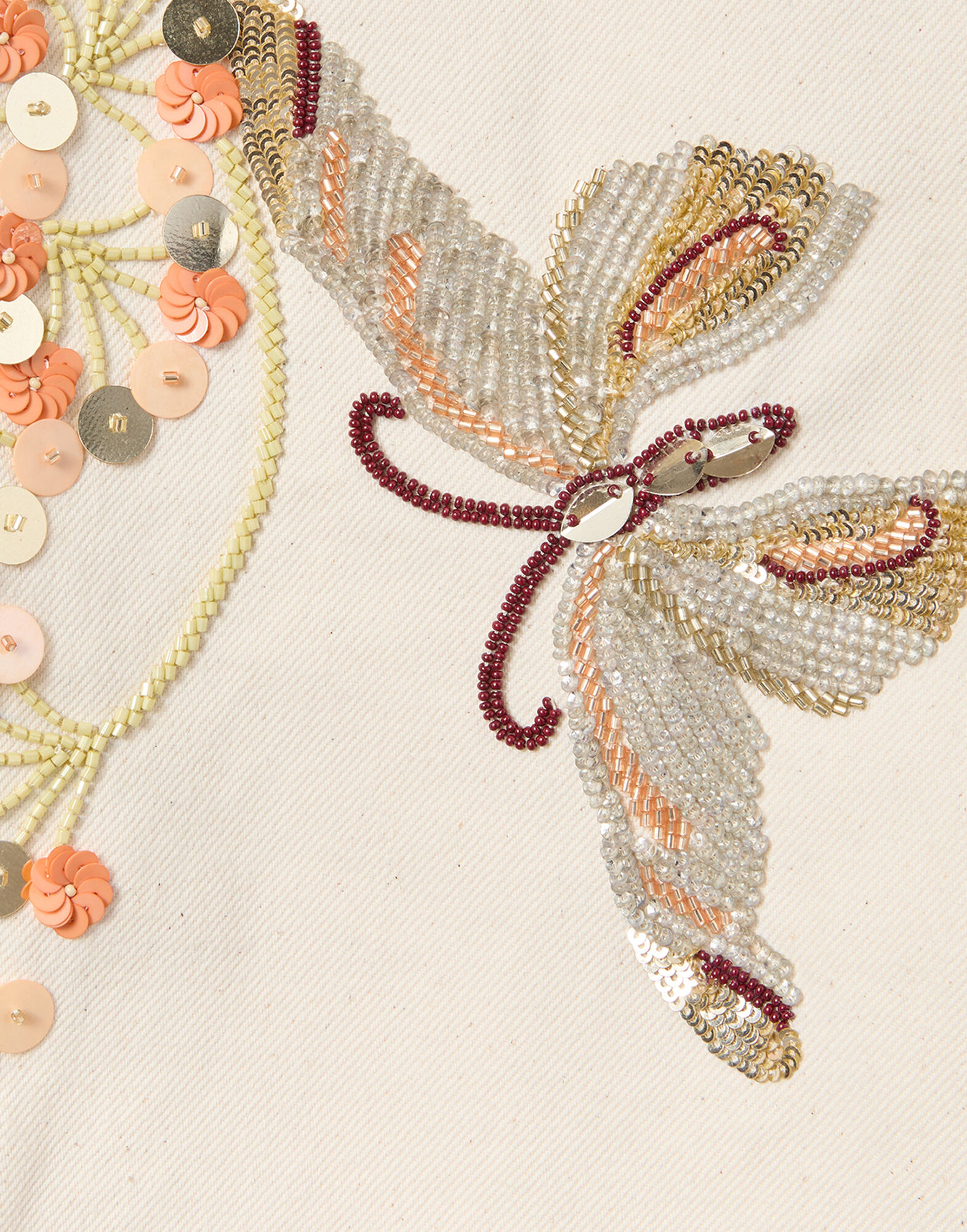 La DoubleJ The Barrel Jean Solid Ecru TRO0198DEN001SOLIDBR05