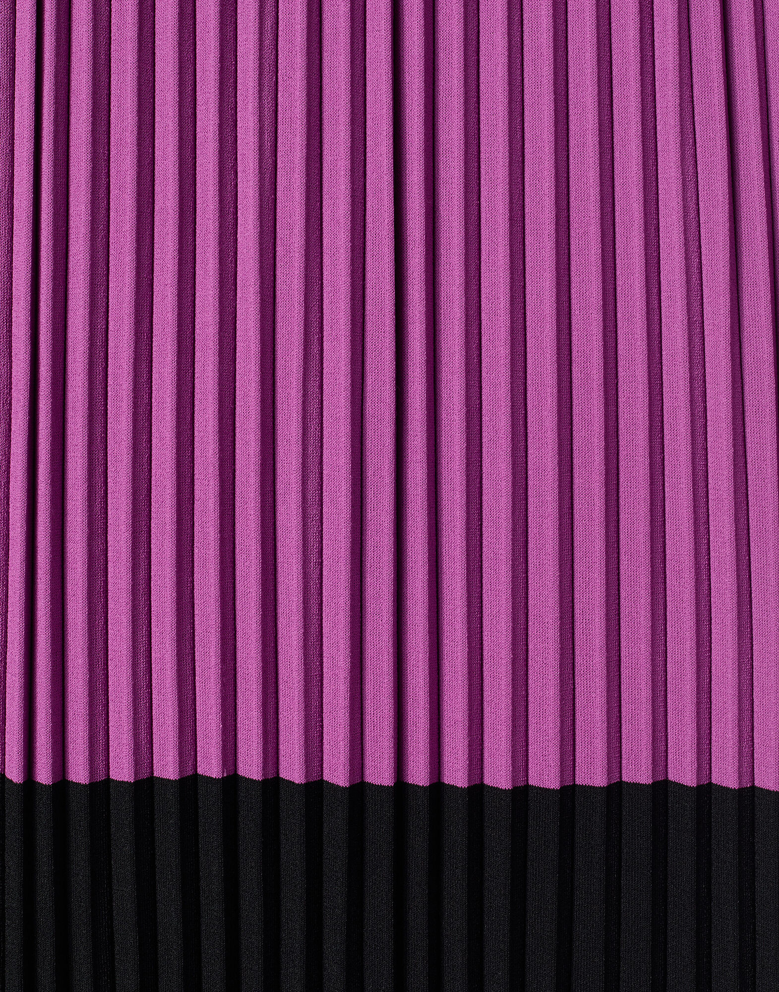 La DoubleJ Organetto Skirt Color Block Purple & Black SKI0143KNI150VA345PU01