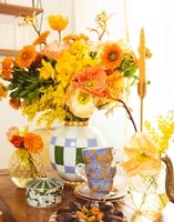 La DoubleJ Big Mama Cup And Saucer La DoubleJ Big Mama Cup And Saucer Lilium Zafferano DIS0066CER001LIL0006