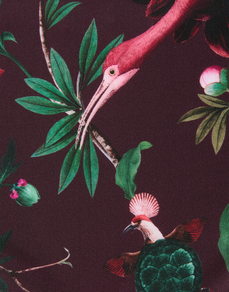 La DoubleJ Boy Brief La DoubleJ Boy Brief Zooflora Mini Burgundy SWI0030LYC001ZOF05RE02