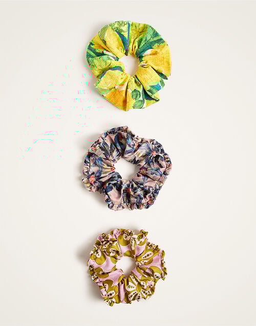 La DoubleJ Scrunchie Set La DoubleJ Scrunchie Set Mixed Prints SCS0001MIX002MIX09MU30