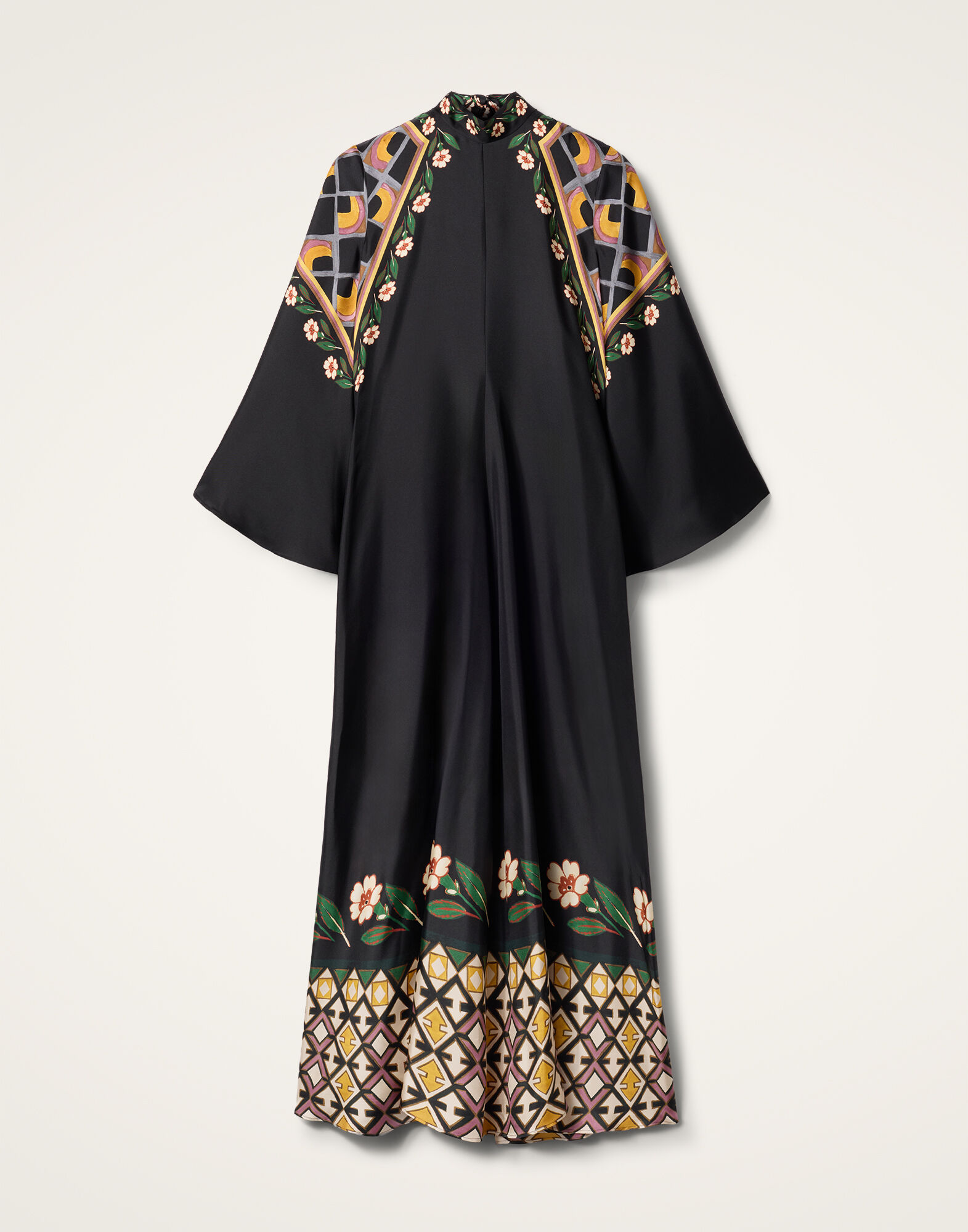 La DoubleJ Magnifico Dress Dazed Plac&eacute;e Black DRE0232SIL001DAZ01BL01