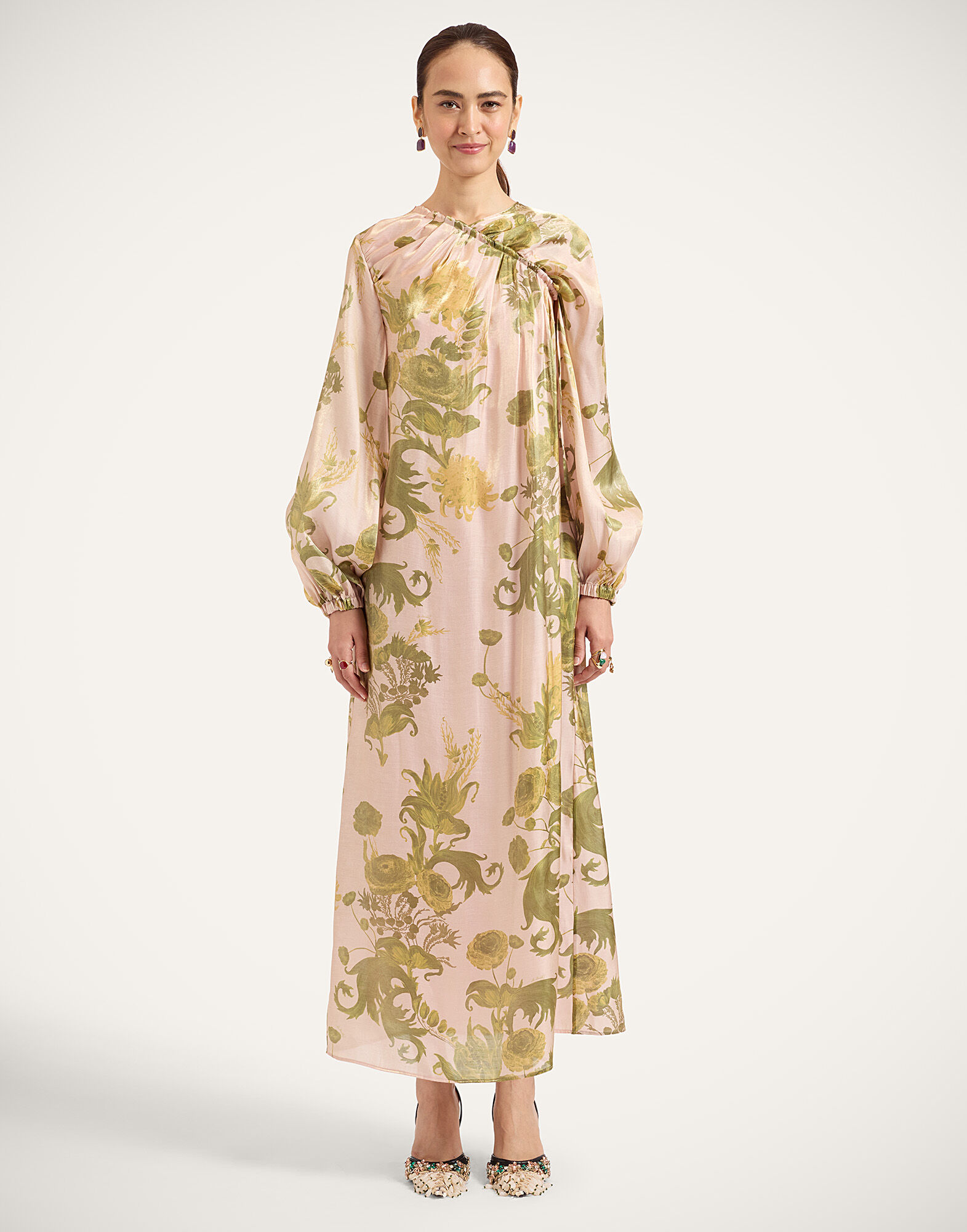 La DoubleJ Brigid Dress Coven Pink DRE1144CHF008COV01PI01