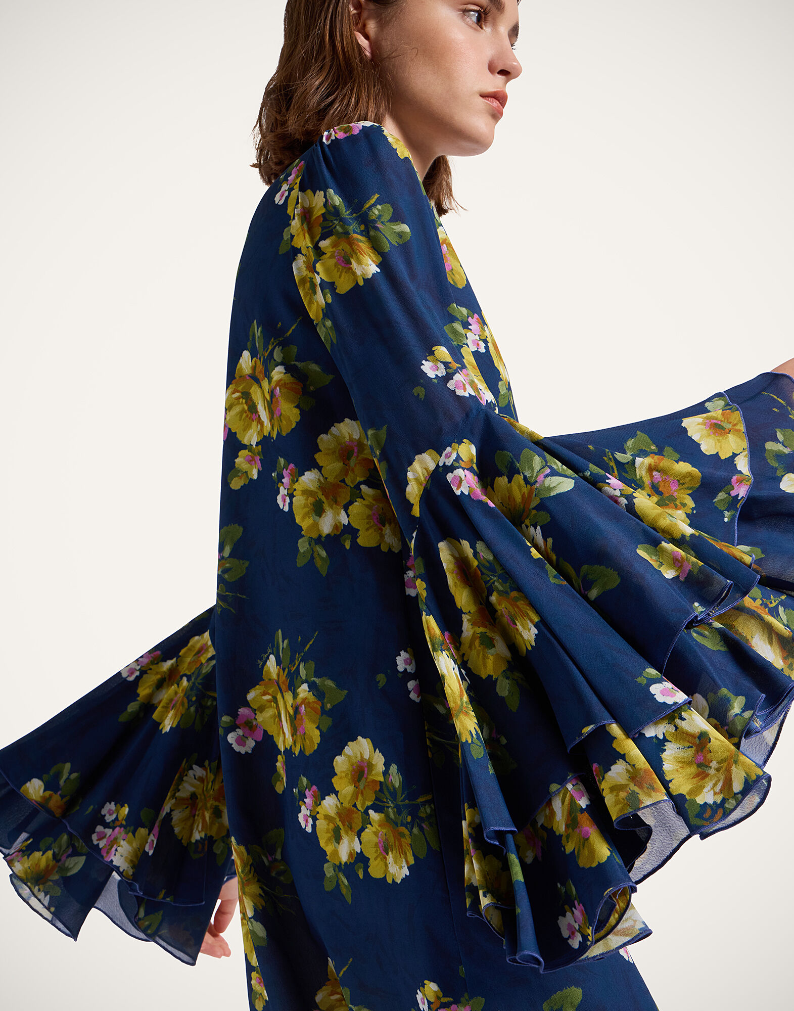 La DoubleJ Friday Dress Riptide Midnight Blue DRE0852VIS019RIP01BU04