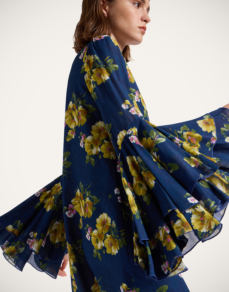 La DoubleJ Friday Dress La DoubleJ Friday Dress Riptide Midnight Blue DRE0852VIS019RIP01BU04