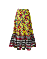LaDoubleJ Sunset Skirt LaDoubleJ Sunset Skirt Cartwheel Giallo SKI0056COT015CRW0004