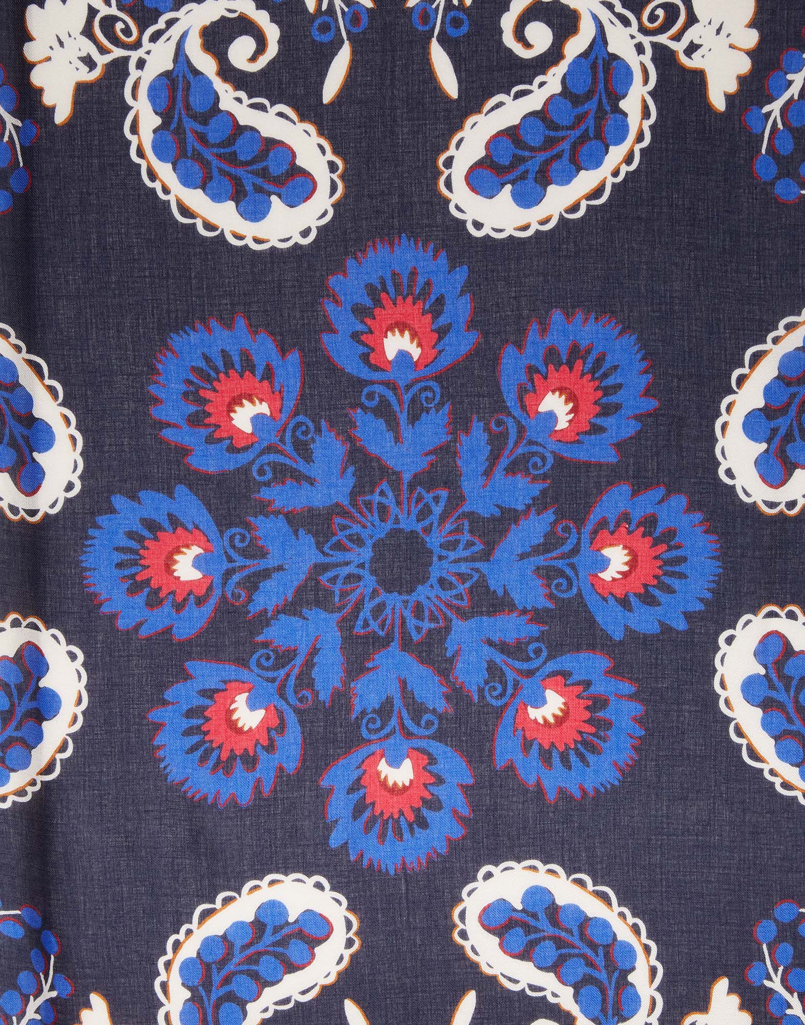 La DoubleJ Forest Scarf (120X120) Forest Bandana SCA0034MOC002FOR0003