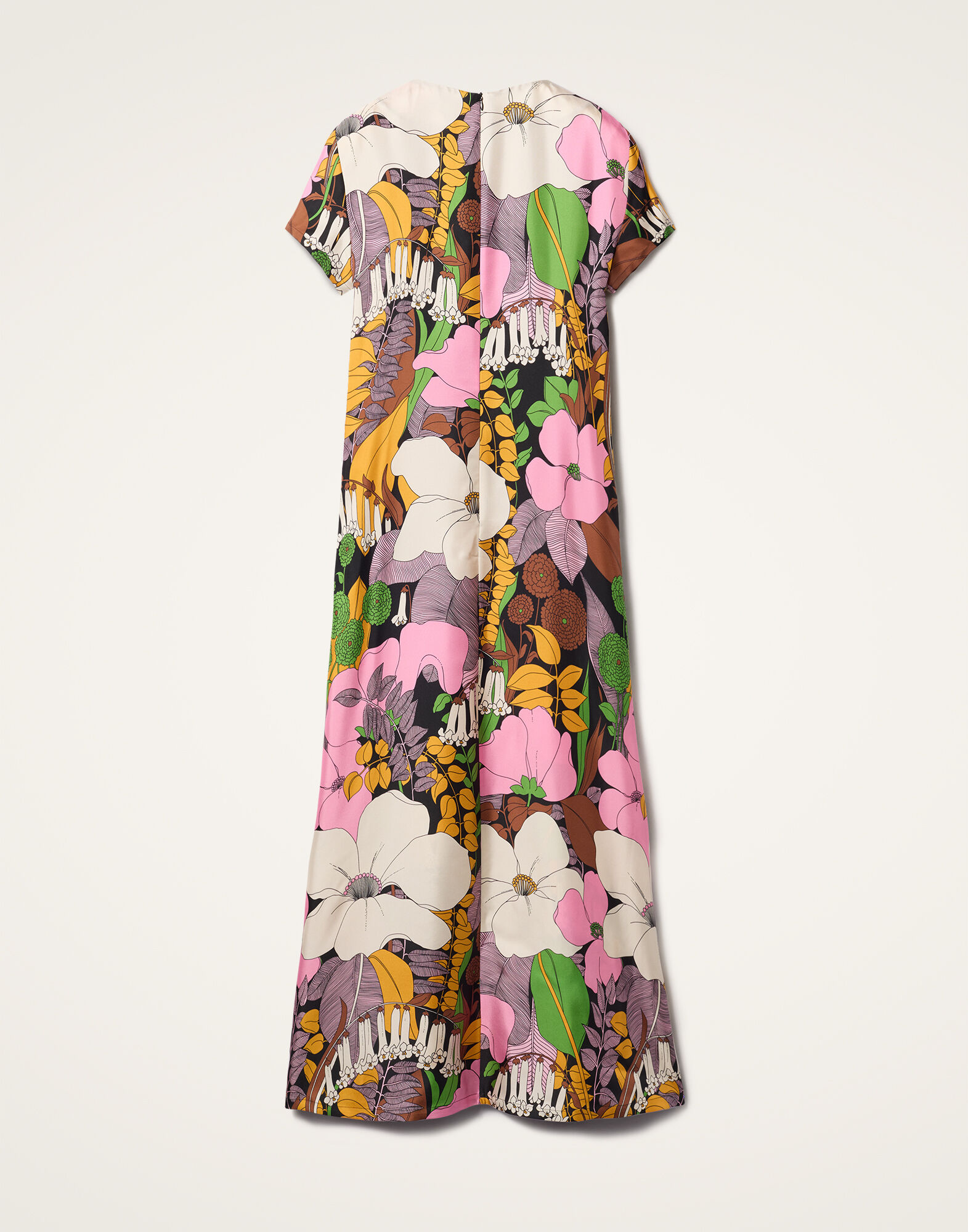 Swing Dress in Big Flower for Women | La DoubleJ