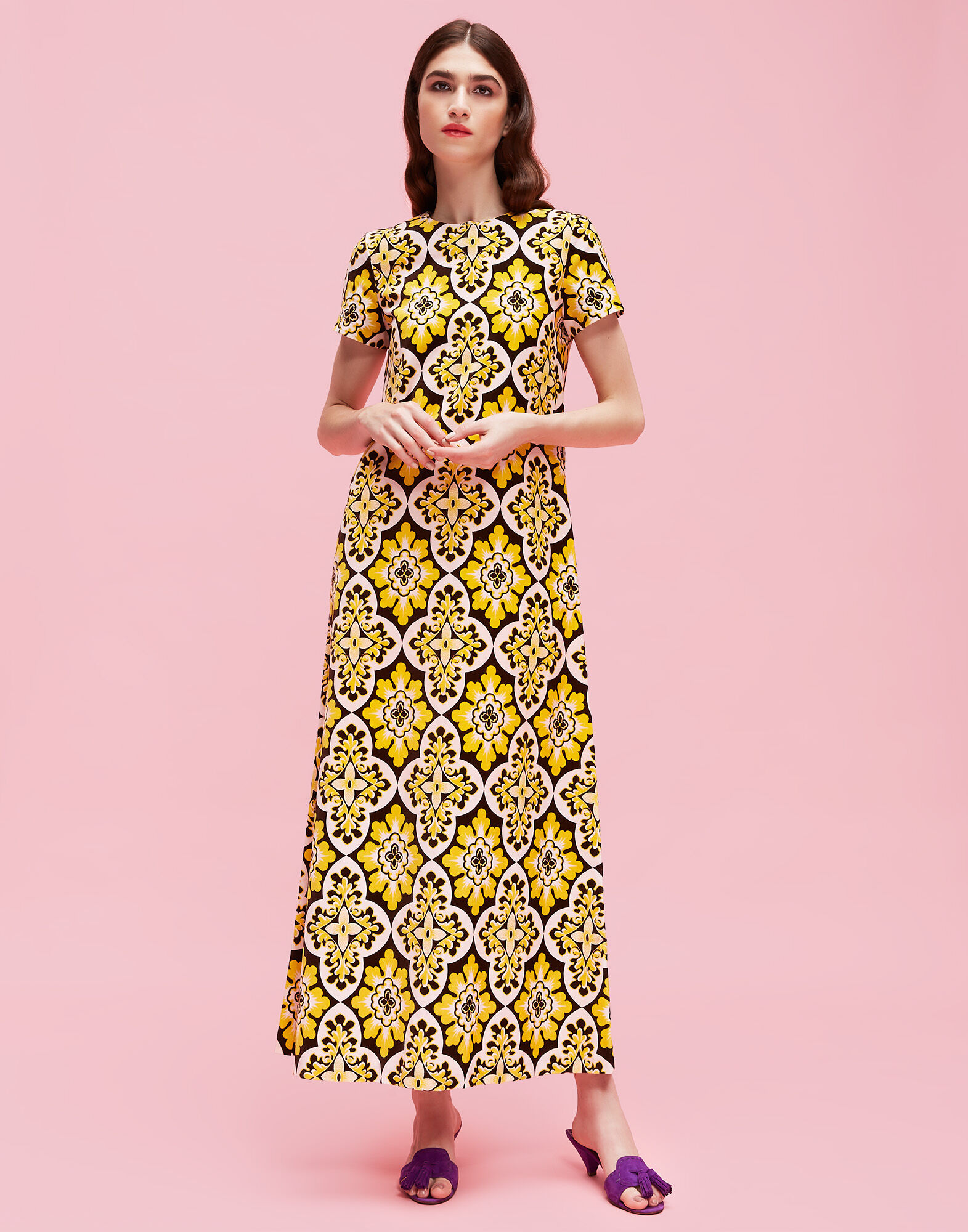 LaDoubleJ Velvet Swing Dress Palazzo DRE0021VEL001PAL0001