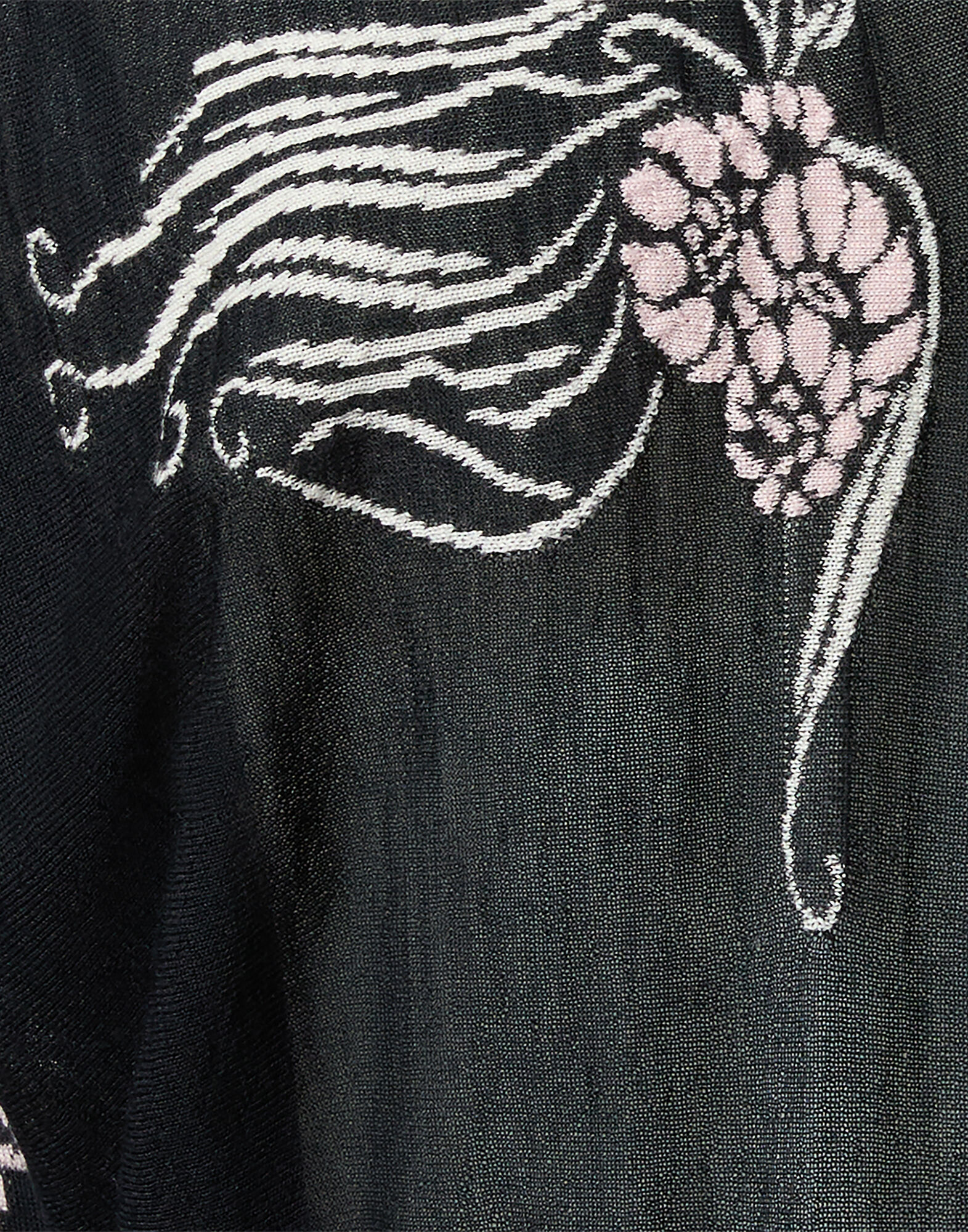 La DoubleJ Winged Knit Top Lemuria Black PUL0331KNI186VA435BL01