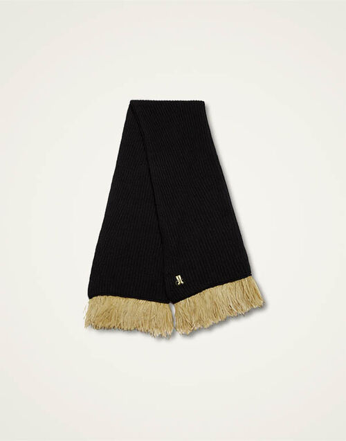 La DoubleJ High Kick Scarf Anthracite SCA0046KNI098VA213GY03