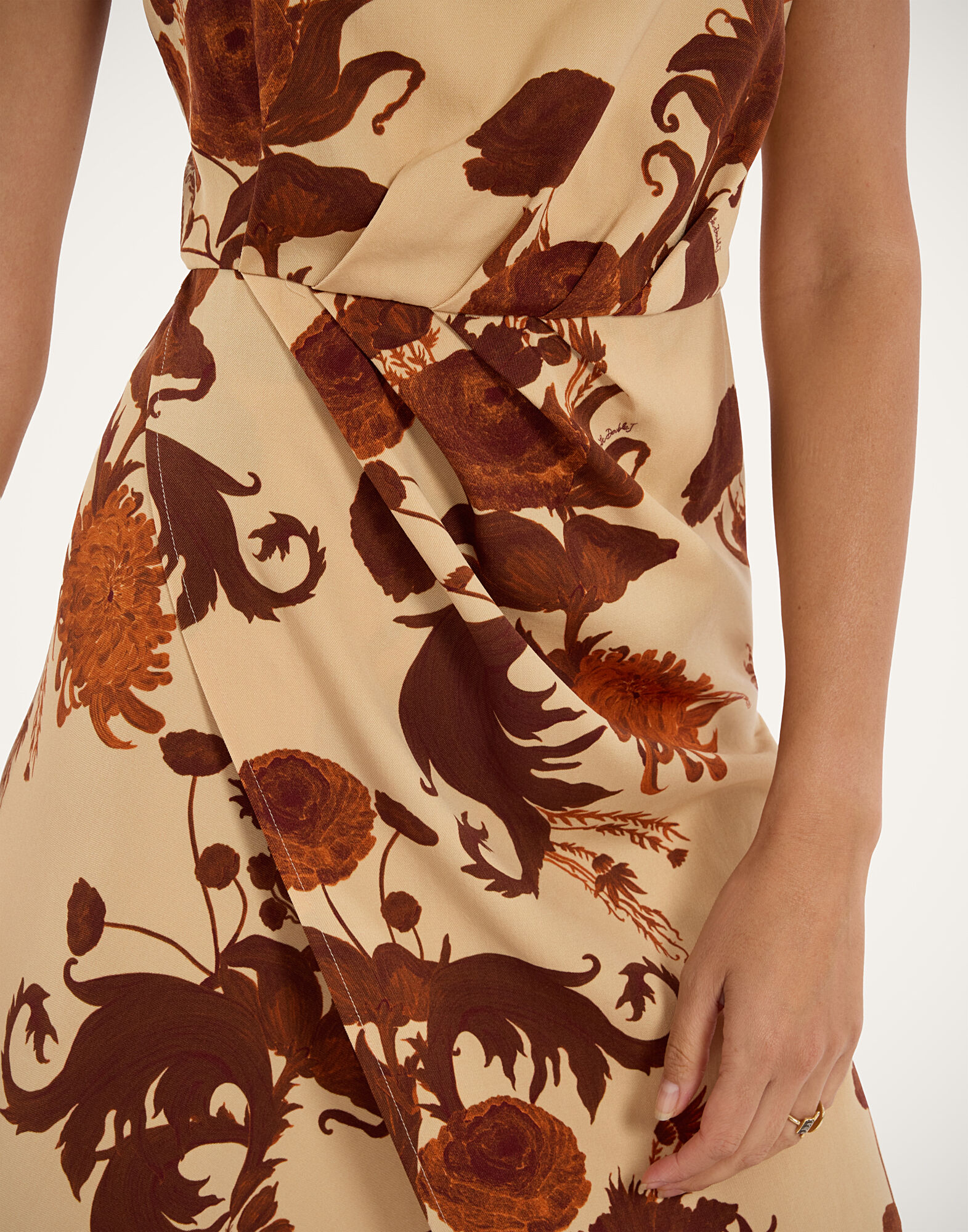 La DoubleJ Day To Dinner Dress Coven Buttercream DRE1118WOL037COV01WH09