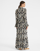 La DoubleJ Visconti Dress La DoubleJ Visconti Dress Ghirlanda Black DRE0041VIS001GHI01BL01