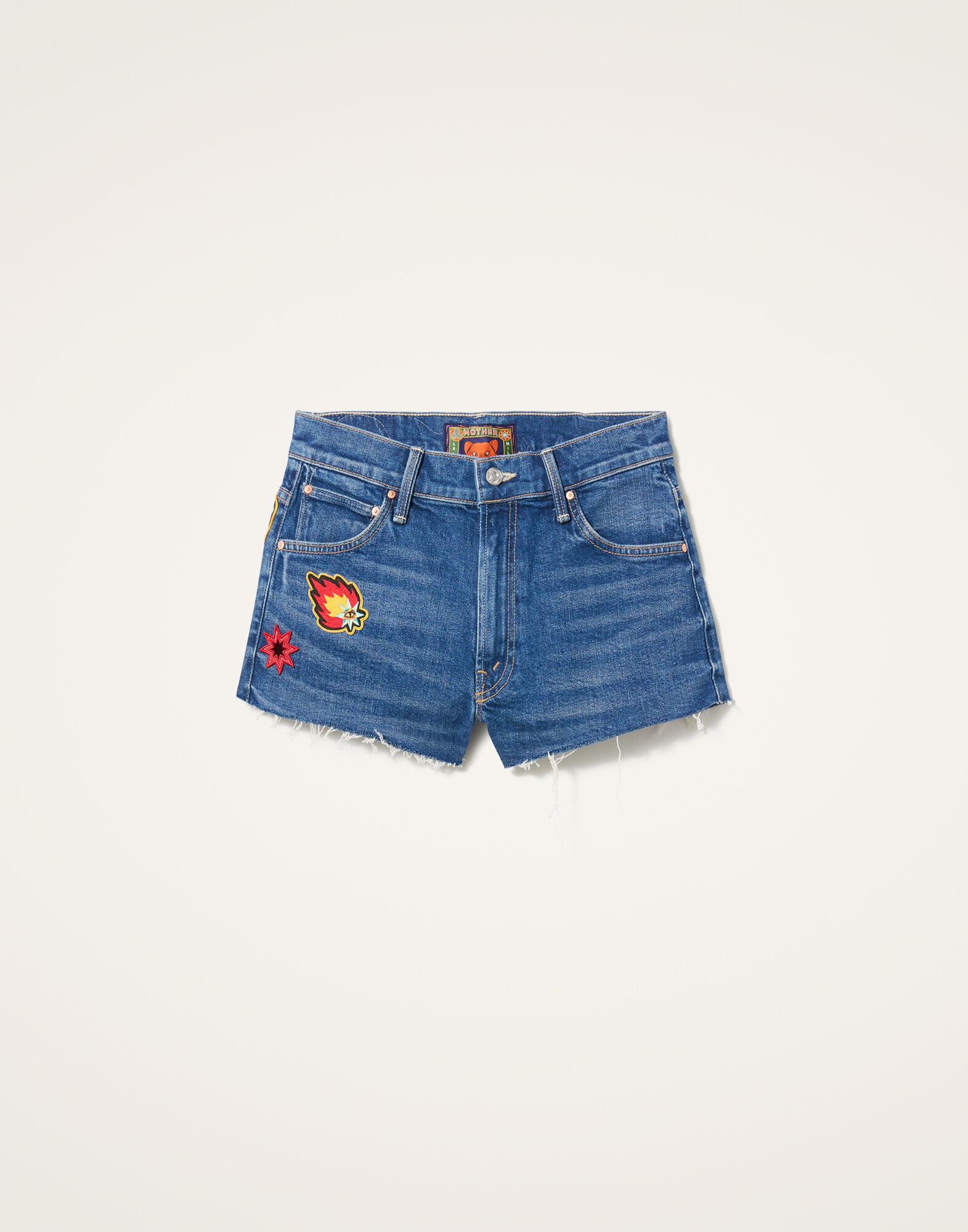 パンツ Readymade justdone SHORTS Women's Shorts in worn-effect denim | Blue | Diesel