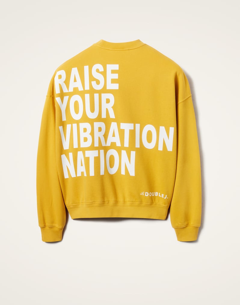 La DoubleJ Off Court Sweatshirt La DoubleJ Off Court Sweatshirt Solid Dark Yellow SWE0035JER054SOLIDYE03