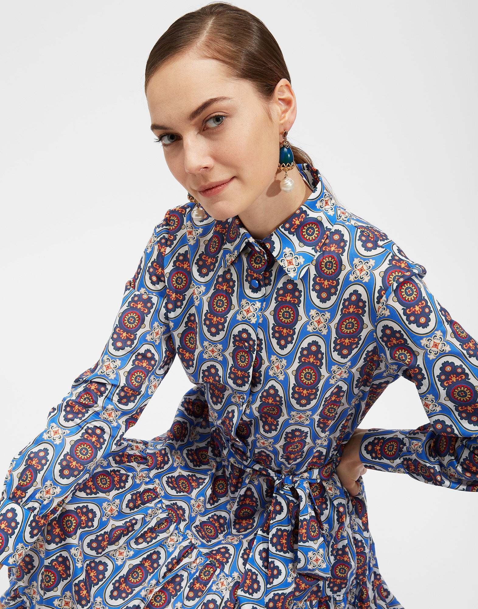 LaDoubleJ Bellini Dress Amalfi DRE0016COT003AMA0001