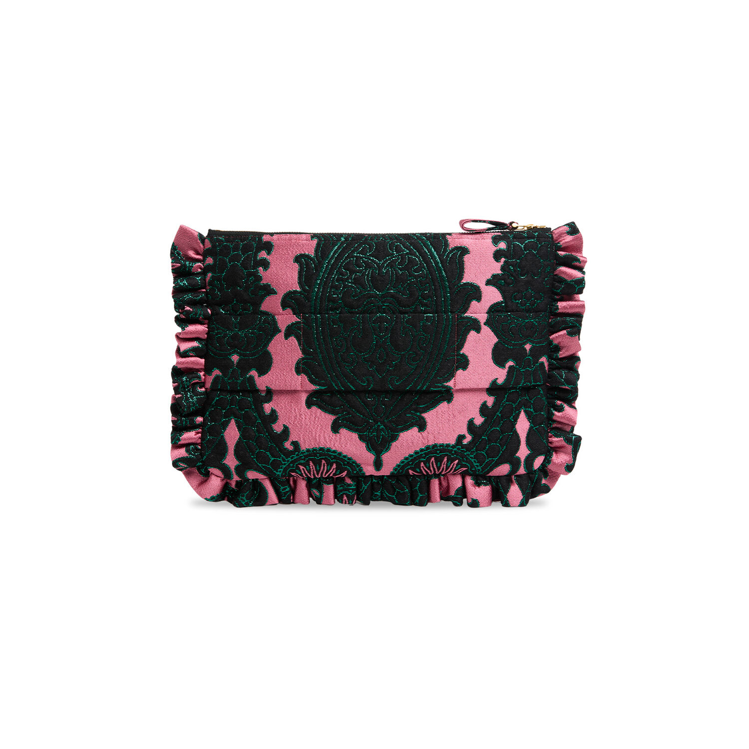 La Doublej Hand Pochette In Oltrarno Pink