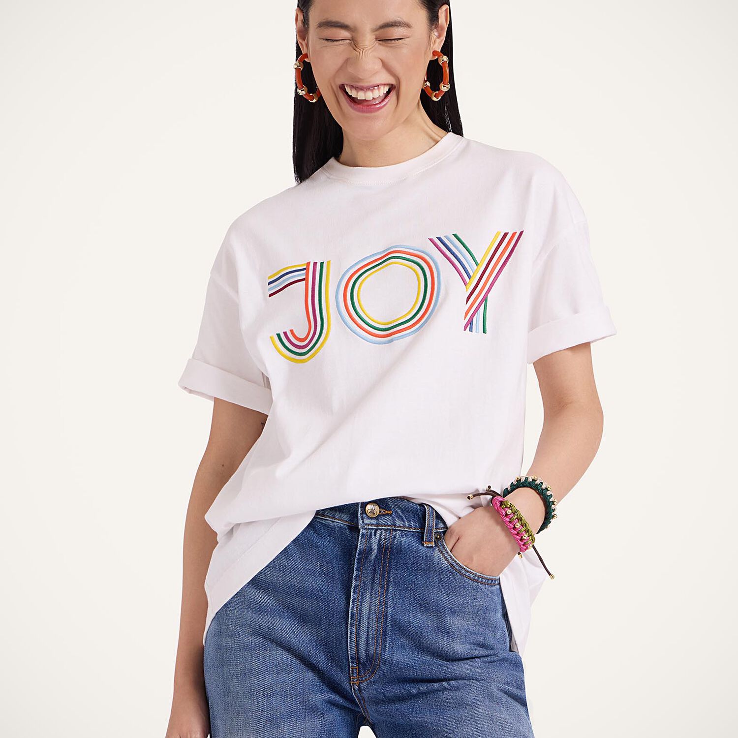 La Doublej House T-shirt In White