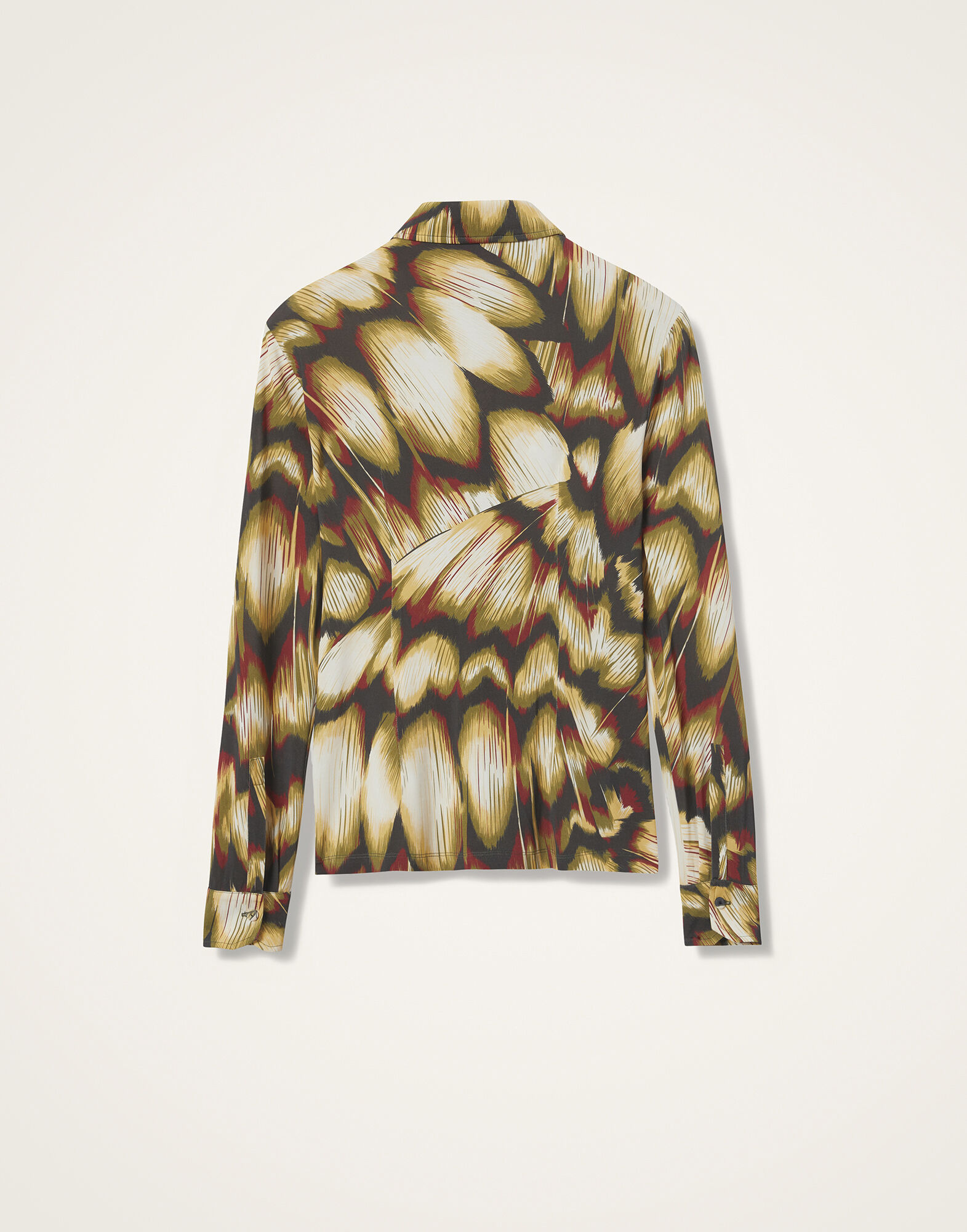 La DoubleJ Fitted Shirt Monarch Black SHI0116JER027MNR01BL01