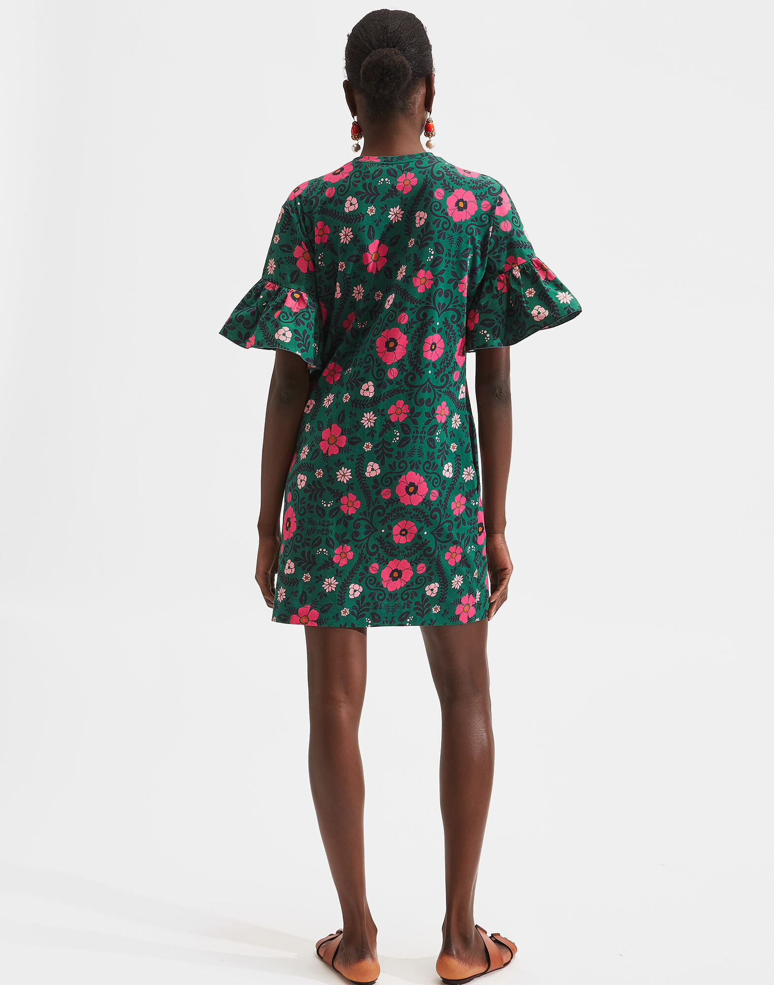 LaDoubleJ Walk The Dog Dress Heckfield Verde DRE0246JER002HEC0002