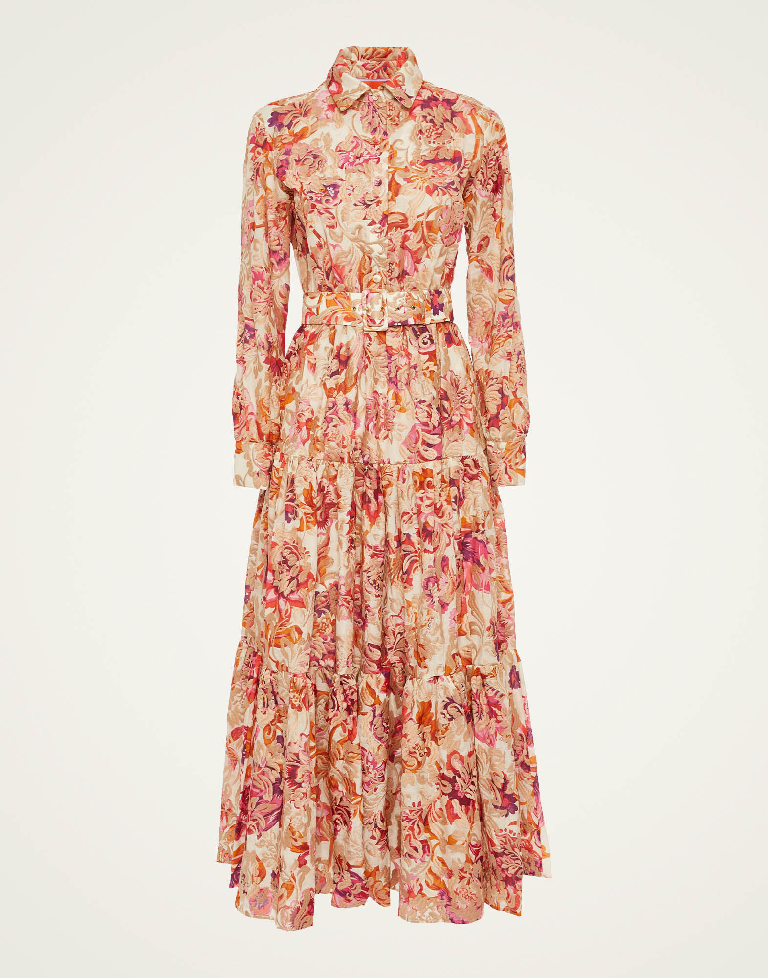 La DoubleJ Bellini Dress Hottie Cream DRE0016EMB029HOT01WH03