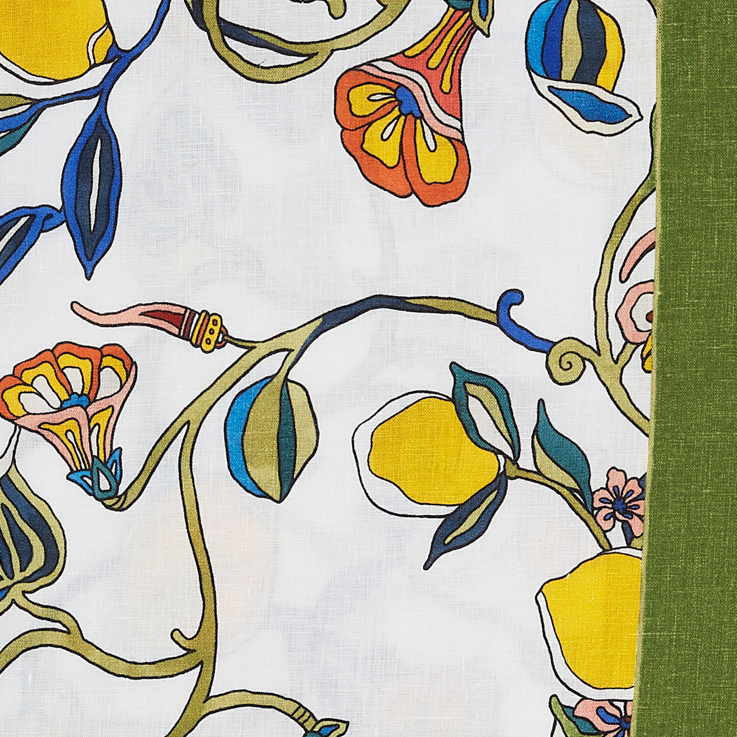 La Doublej Large Tablecloth (180x350) In Borboni White