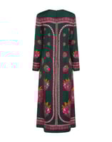 La DoubleJ Long Sleeve Swing Dress La DoubleJ Long Sleeve Swing Dress Lampone Placée Emerald DRE0231SIL006FMB06GR04