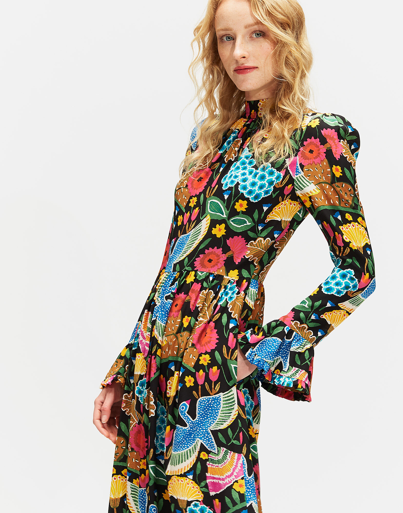 LaDoubleJ Visconti Dress Colombo Grande DRE0041CRE001COL0001