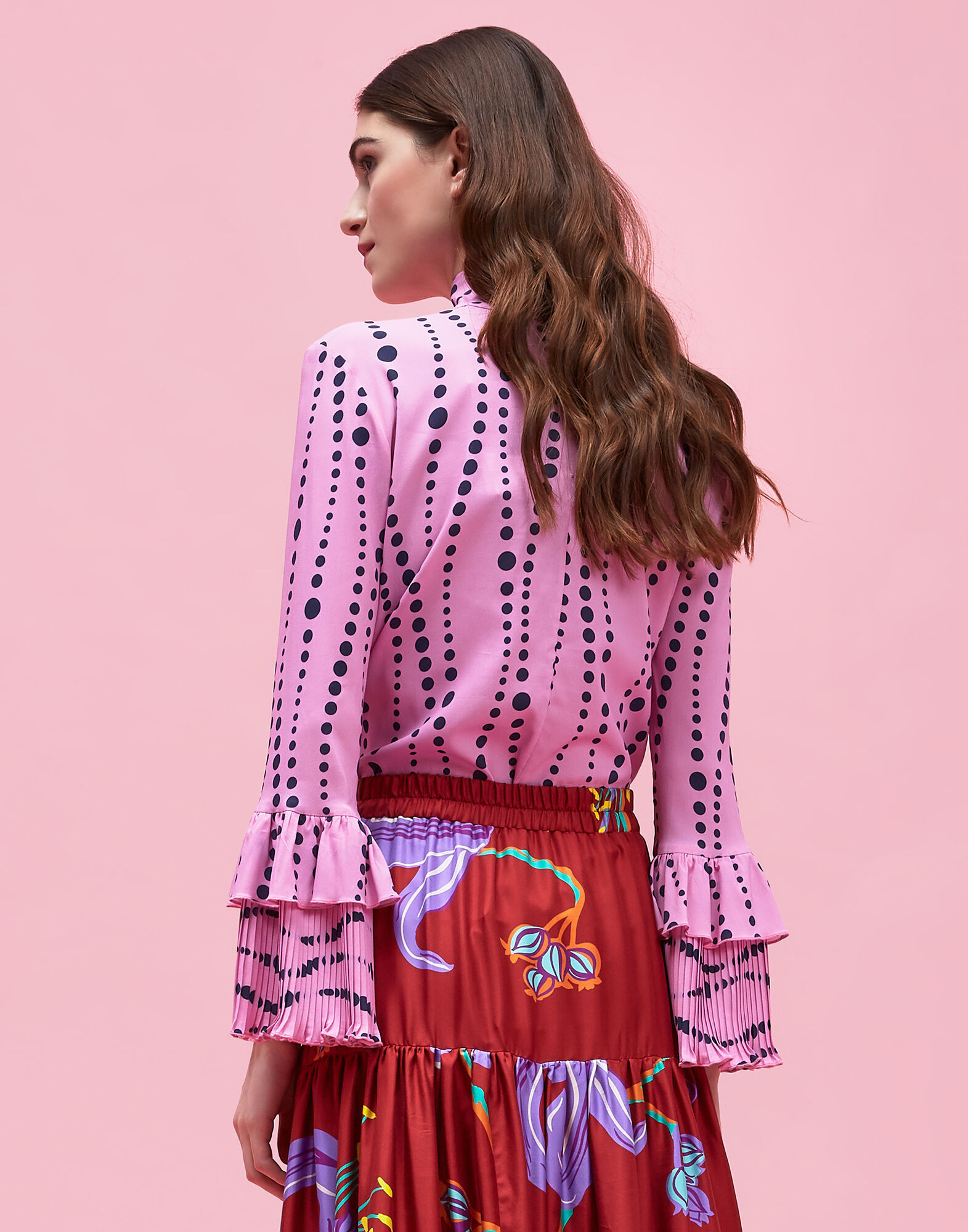 LaDoubleJ Frill Wrist Top Perle SHI0024VIS001PER0001