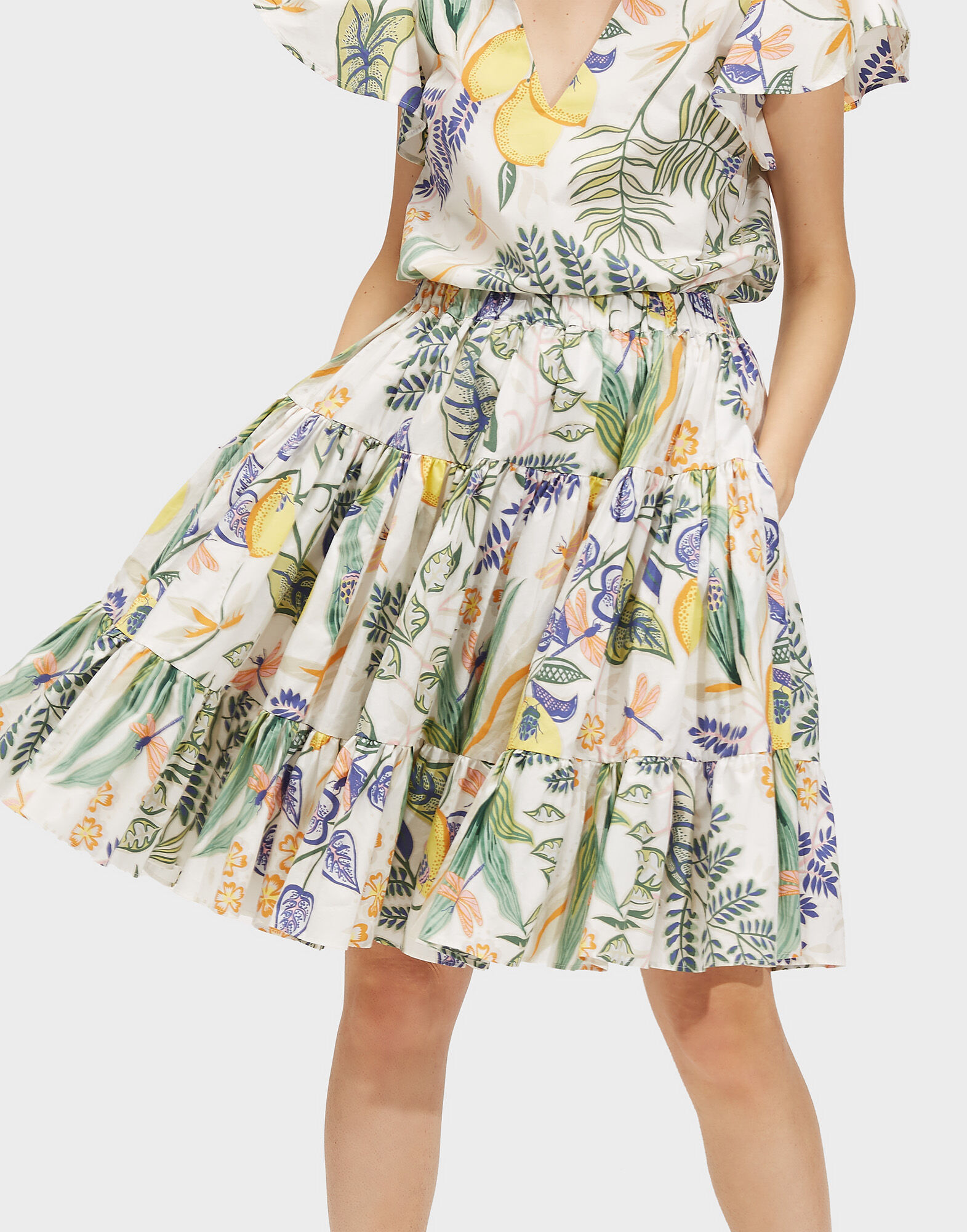 LaDoubleJ Love Skirt Botanical SKI0038COT001BOT0001