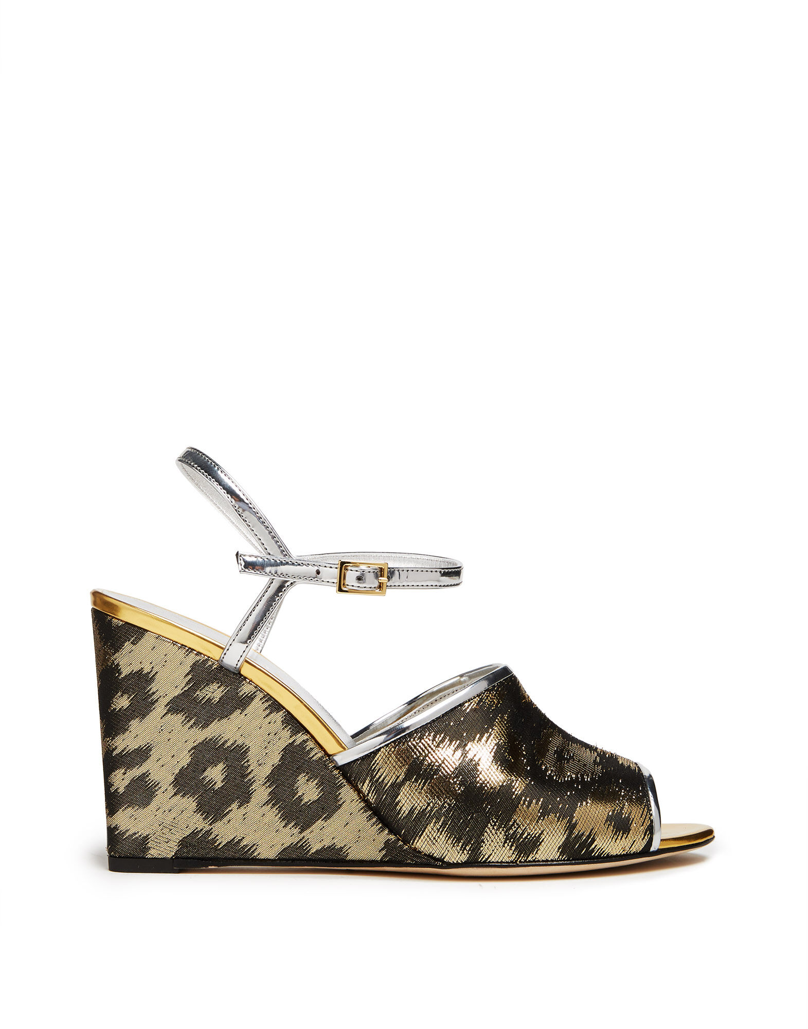 La DoubleJ Open Wedge Leopard Chine' SHO0041JAC041LEC0001