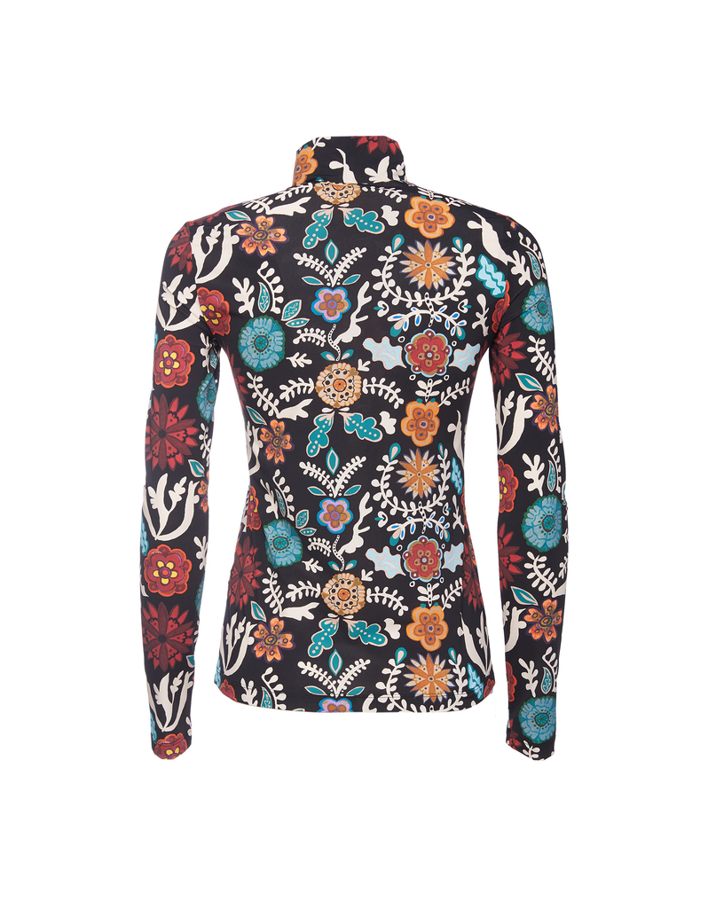 LaDoubleJ Turtleneck LaDoubleJ Turtleneck Fire Flower SHI0030JER005FIR0001