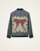 La DoubleJ Boy Shirt La DoubleJ Boy Shirt Mariposa Placée Green SHI0040SIL006MAR07GR02