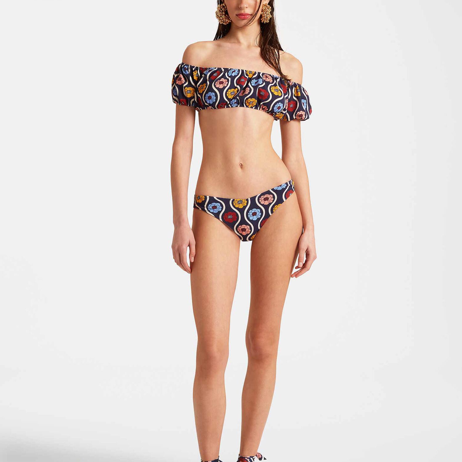 La Doublej Mirage Bottom In Whitsun Mini Blue