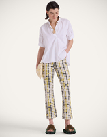 La DoubleJ The Cropped Flare Jean La DoubleJ The Cropped Flare Jean Cupid White TRO0158COT063CUP02WH01