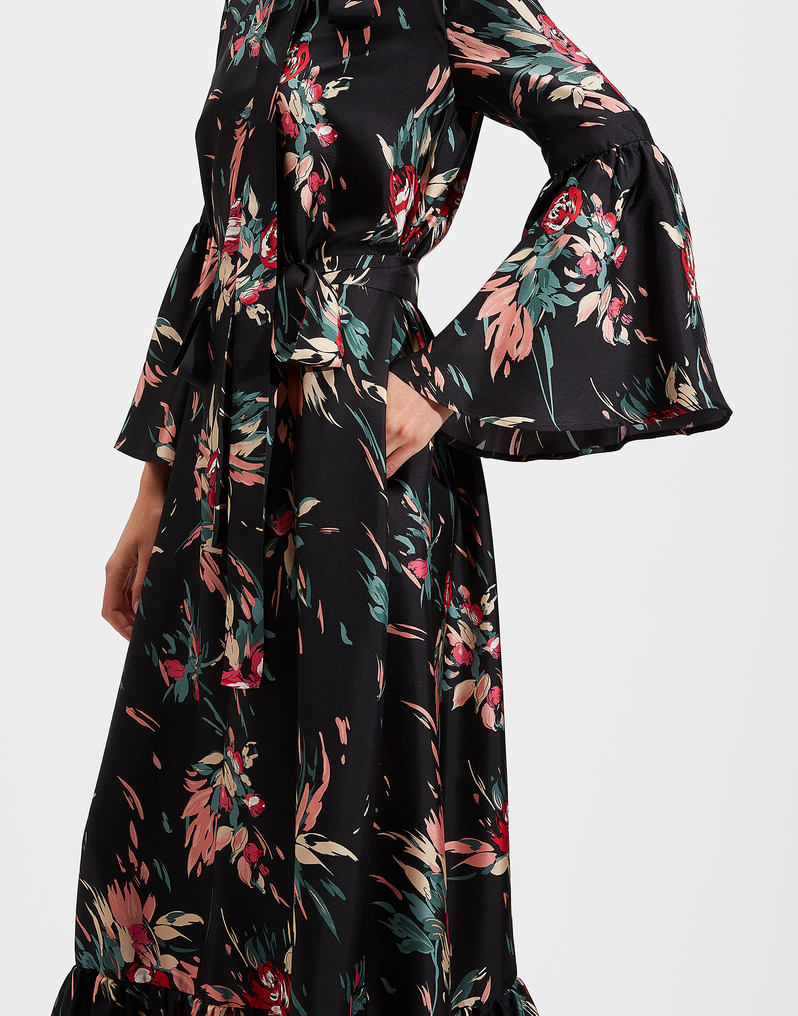 LaDoubleJ Happy Elbow Dress LaDoubleJ Happy Elbow Dress Breezy Nero DRE0196SIL001BRZ0002