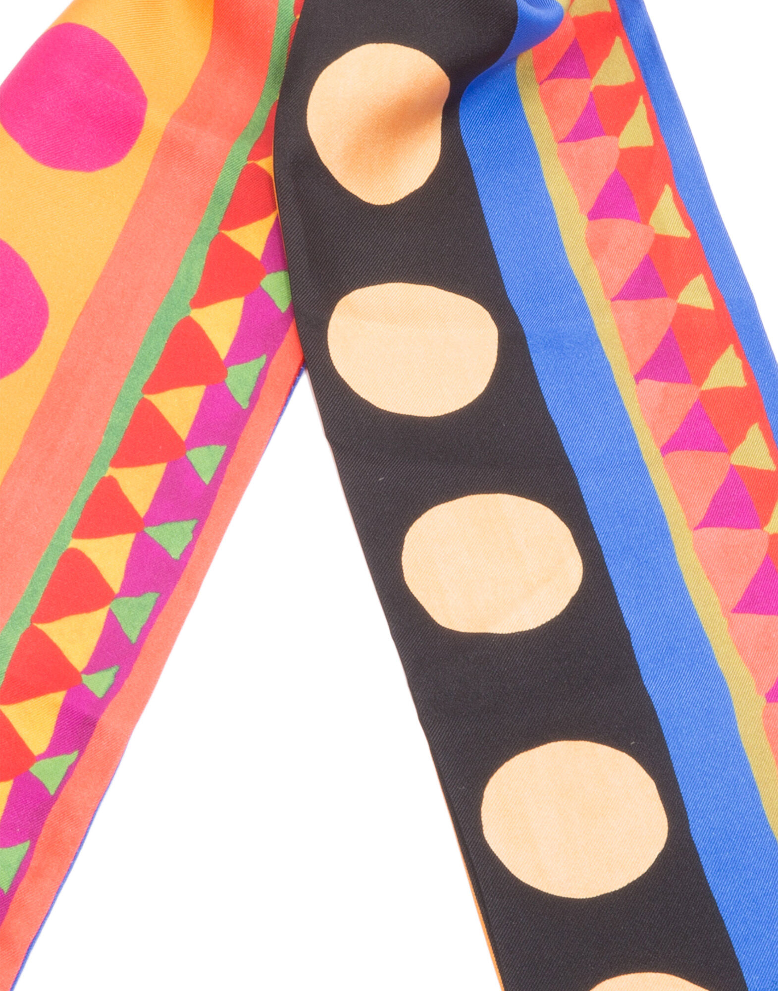 LaDoubleJ Tight Double Scarf 11x150 cm Mexico Triangoli SCA0009SIL001MEX0003