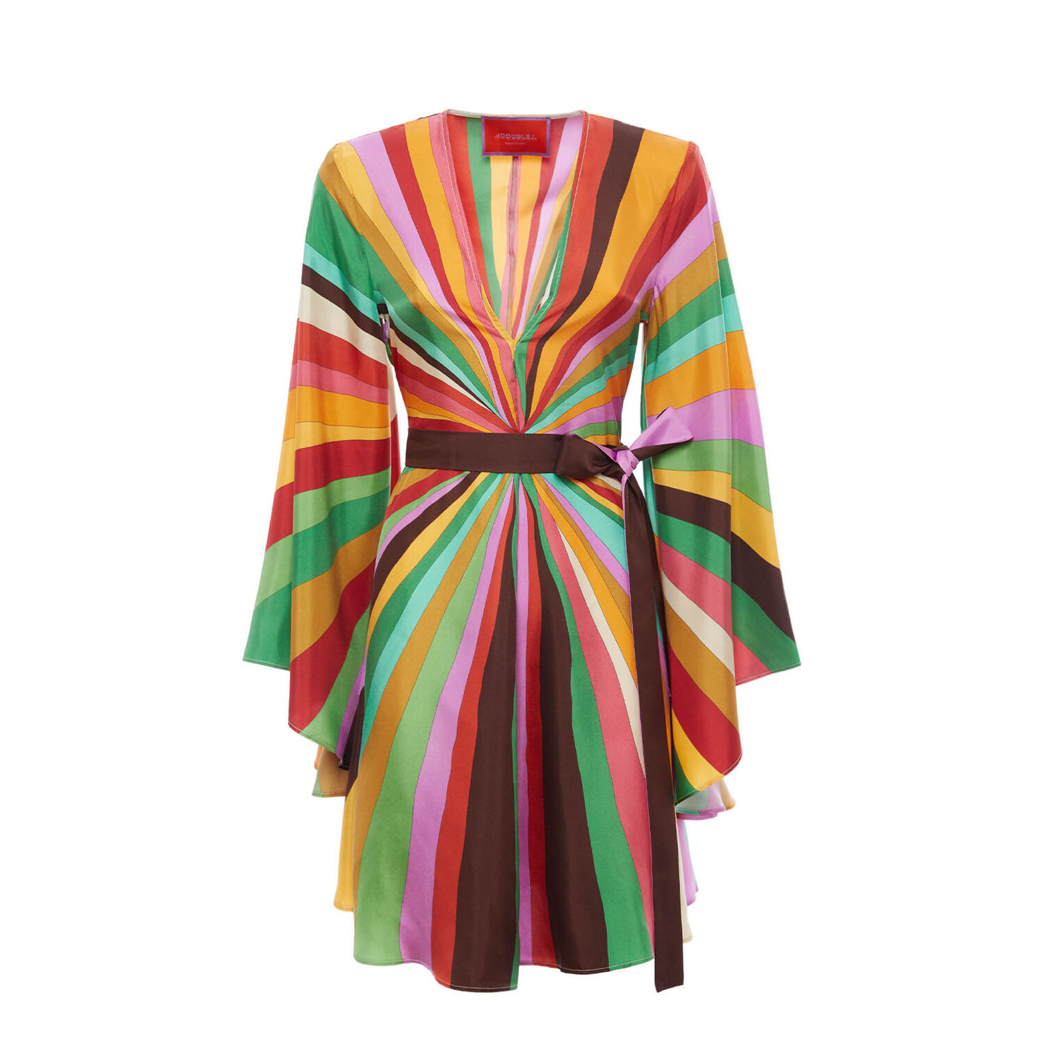 La Doublej Mini Magnifico Dress (placée) In Rainbow