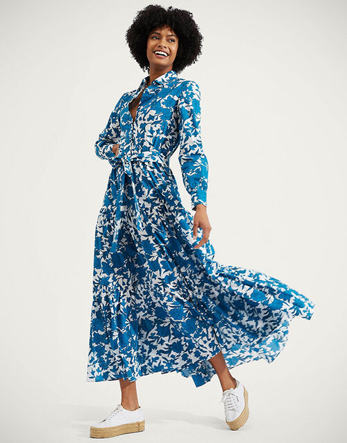 La DoubleJ Bellini Dress Lilium Blu DRE0016COT003LIL0002