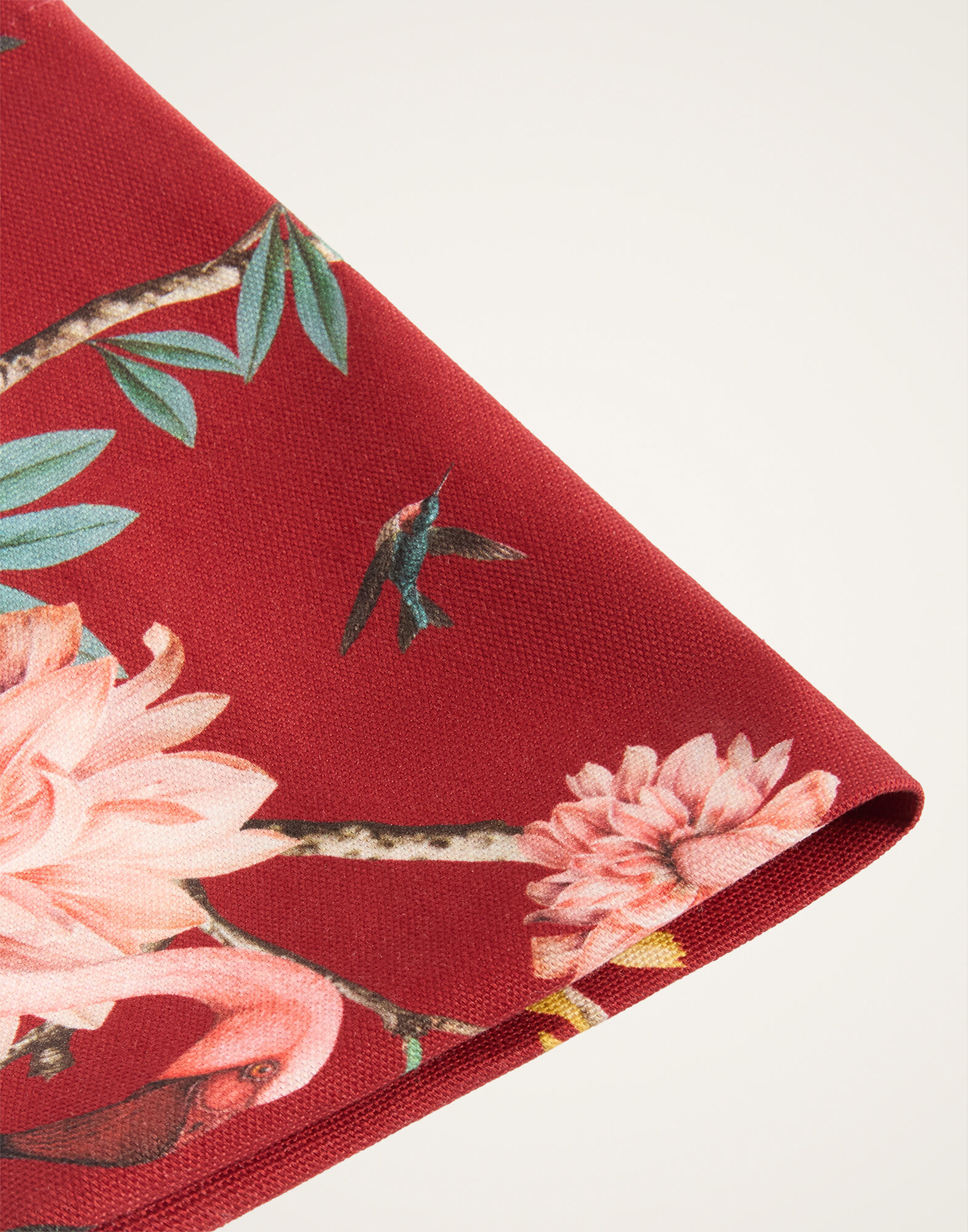 La DoubleJ Placemats Set Of 2 Fantastic Creatures Bordeaux PMT0026COT073FCR01RE02